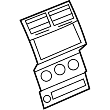 Dodge 1GP701X9AF Center Bezel