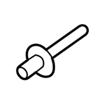 Jeep 68201489AA Radiator Rivet