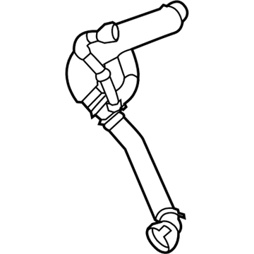 Jeep 68440686AA Lower Hose