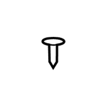 Chrysler 6506293AA Cowl Grille Fastener