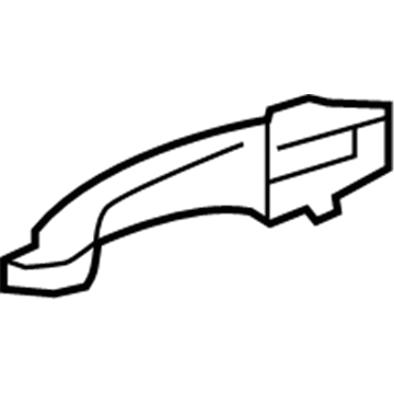 Dodge Avenger Door Handle - 4589663AB