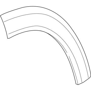 2020 Ram ProMaster 1500 Door Moldings - 7MQ51JXWAA