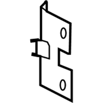 Dodge 5125584AA Pad Trim Plate