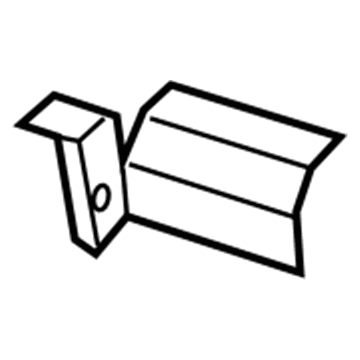 Mopar 5290230AB Heat Shield, Center Passenger Side