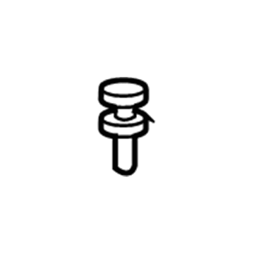 Chrysler 6504521 Bumper Cover Rivet