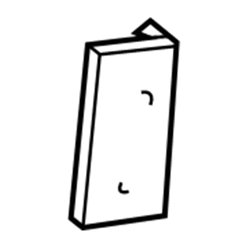 Chrysler 4814698AA Bumper Bracket