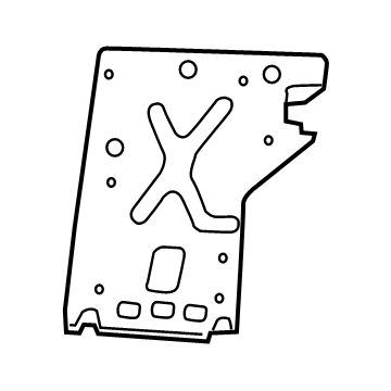 Jeep 68275751AA Seat Back Frame