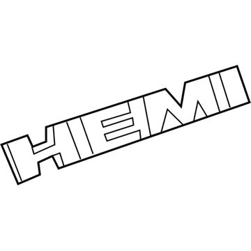 Dodge 68085330AC Nameplate