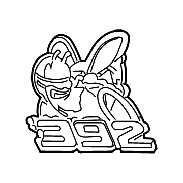 2020 Dodge Challenger Emblem - 68394690AA