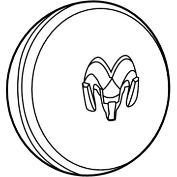 Ram 2500 Wheel Cover - 52106877AD