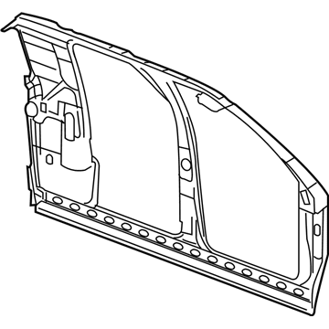 Dodge 68000694AB Inner Panel Assembly