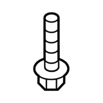 Dodge 6104392AA Transmission Mount Bolt