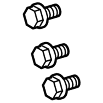 Jeep 68048701AA Pulley Bolt