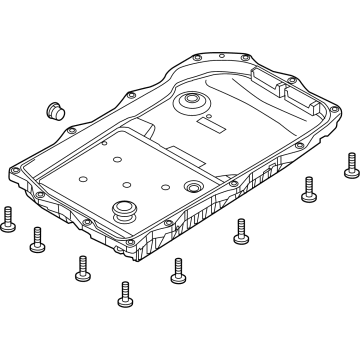 Jeep 68225344AA Transmission Pan