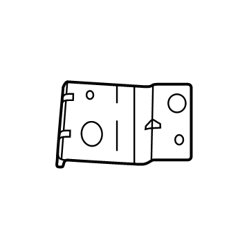 Mopar 68243610AA Bracket - Hood Propeller Rod Mopar 68243610AA Bracket - Hood Propeller Rod