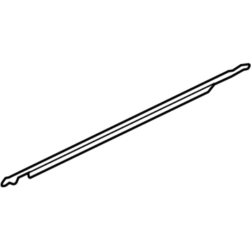 Mopar 55399292AF Belt Weatherstrip, Rear Outer Passenger Side