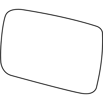Ram 68286843AA Mirror Glass