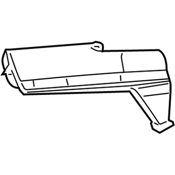 Dodge 5058463AE Air Inlet