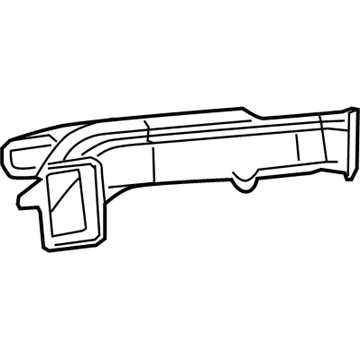 Dodge 5058469AB Defroster Duct