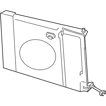 Chrysler 52029175AF Shroud