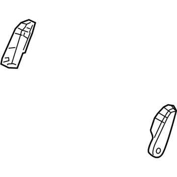 Chrysler 1AA001D1AA Latch Cover