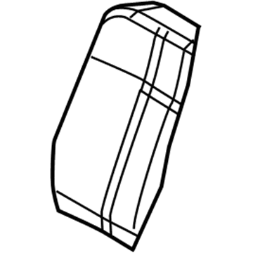 Chrysler 68034076AA Seat Back Pad