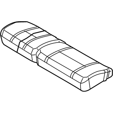 Chrysler Aspen Seat Cushion - 1FQ891D1AA