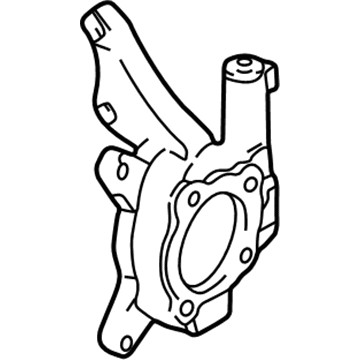 Dodge MR369821 Knuckle