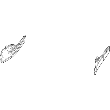 Chrysler 6WQ362A3AA Console Panel