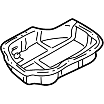 Chrysler MD320639 Lower Oil Pan