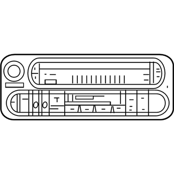 Chrysler 5064042AD Radio