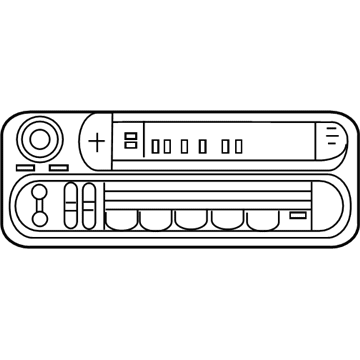 Chrysler 5091888AA Radio