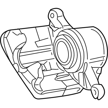2002 Chrysler Sebring Brake Caliper - 5018990AA