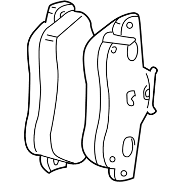 Dodge 5018945AA Brake Pads