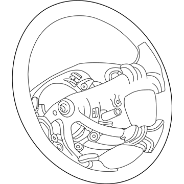 Dodge XF471DVAC Steering Wheel