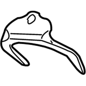 Jeep 4861680AA Resonator Support Bracket