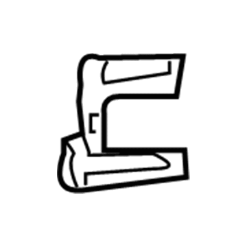 Jeep 4861696AB Resonator Bracket