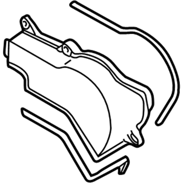 Chrysler Timing Cover - MD376390