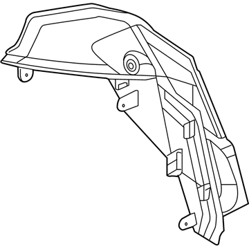 Mopar 68233206AA Bracket, Passenger Side Mopar 68233206AA Bracket, Passenger Side