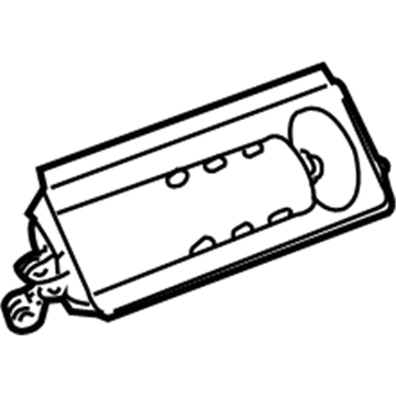 Dodge 4680888AF Passenger Air Bag