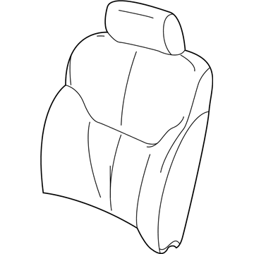 Dodge 1DA181DVAA Seat Back Cover