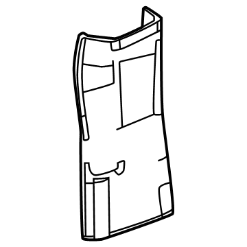 Dodge 7KL14TX7AA Center Pillar Trim