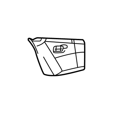 Mopar 7KL18TX7AB Panel - C Pillar