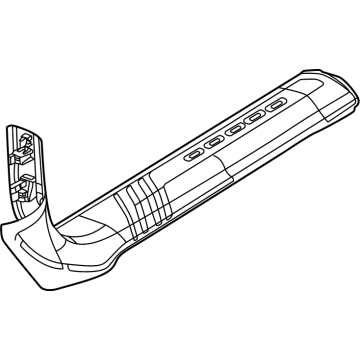 Dodge 7KQ50TX7AA Front Sill Plate