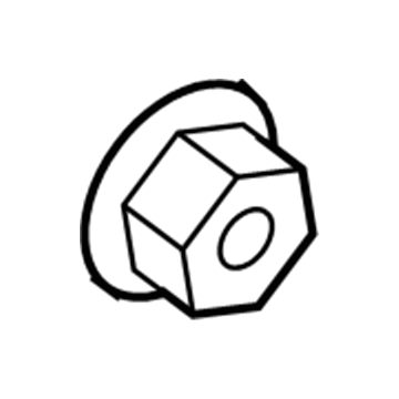 Jeep 6510416AA Mirror Glass Nut