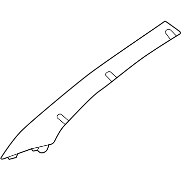 Chrysler RC24TL2AG Windshield Pillar Trim