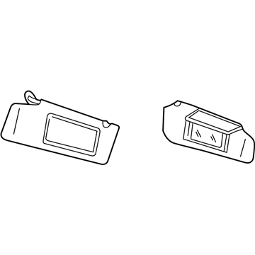 Chrysler RE44TL2AB Sunvisor