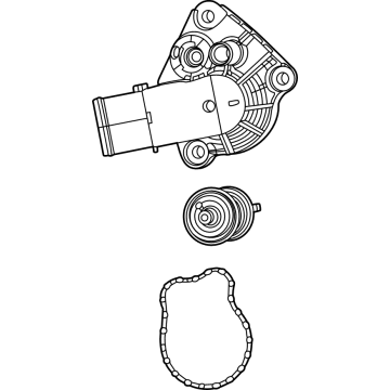 Jeep 68433104AC Thermostat Housing