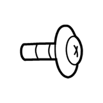 Dodge 6507167AA Fender Screw