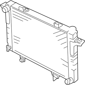 Dodge 2AMR2711AA Radiator